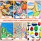 72 Colors Acrylic Paint Pens – Dual Tip Brush & Fine Tip Markers for Rock Painting, Wood, Canvas, Stone, Glass, Ceramic, DIY Crafts, Professional Art Supplies